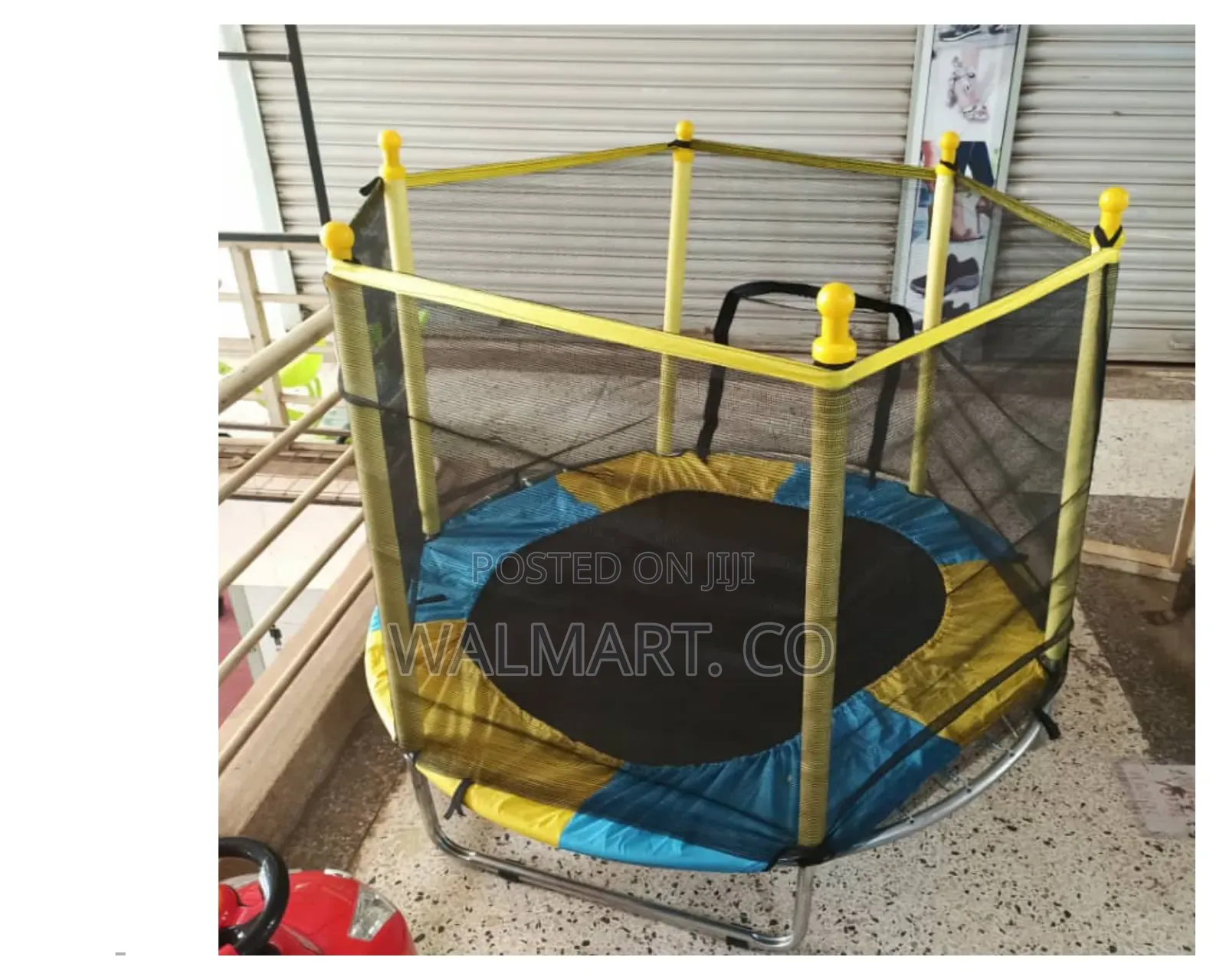 Kids Playing Trampoline