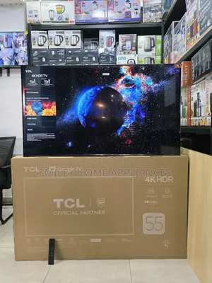 55inches TCL Google Andriod HDR-10 Uhd- Google Pro Andriod Tv