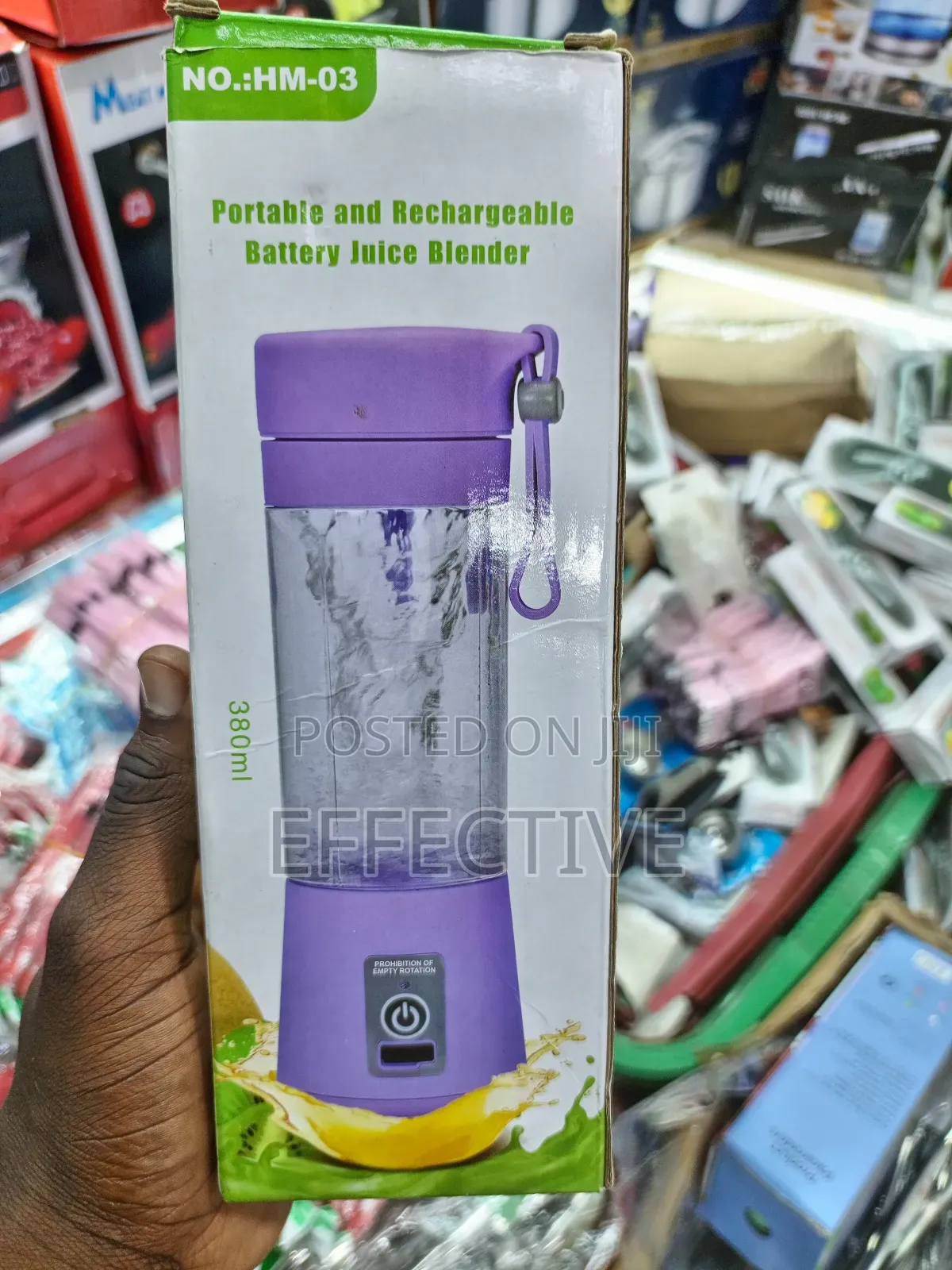 380ml Portable Rechargeable Battery Usb Juice Blender