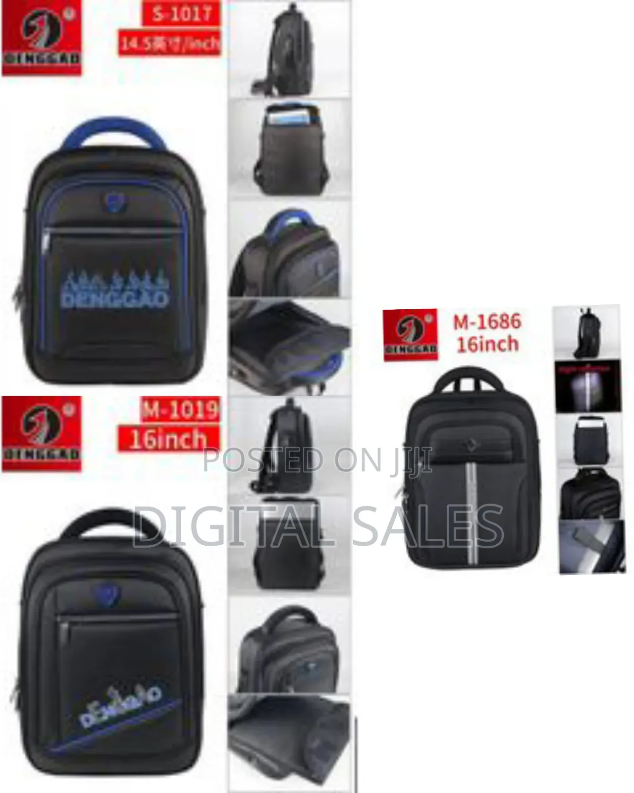 Denggao 14.5 Inch Leisure School Backpack Rucksack Suitable for Laptop