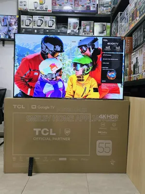 Ultra Bright TCL 55inches HDR-10 Google Android Pro Tv at Discount