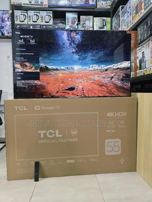 55inches TCL Ultra Bright Uhd4k Google Andriod Tv With 3 Year Warranty