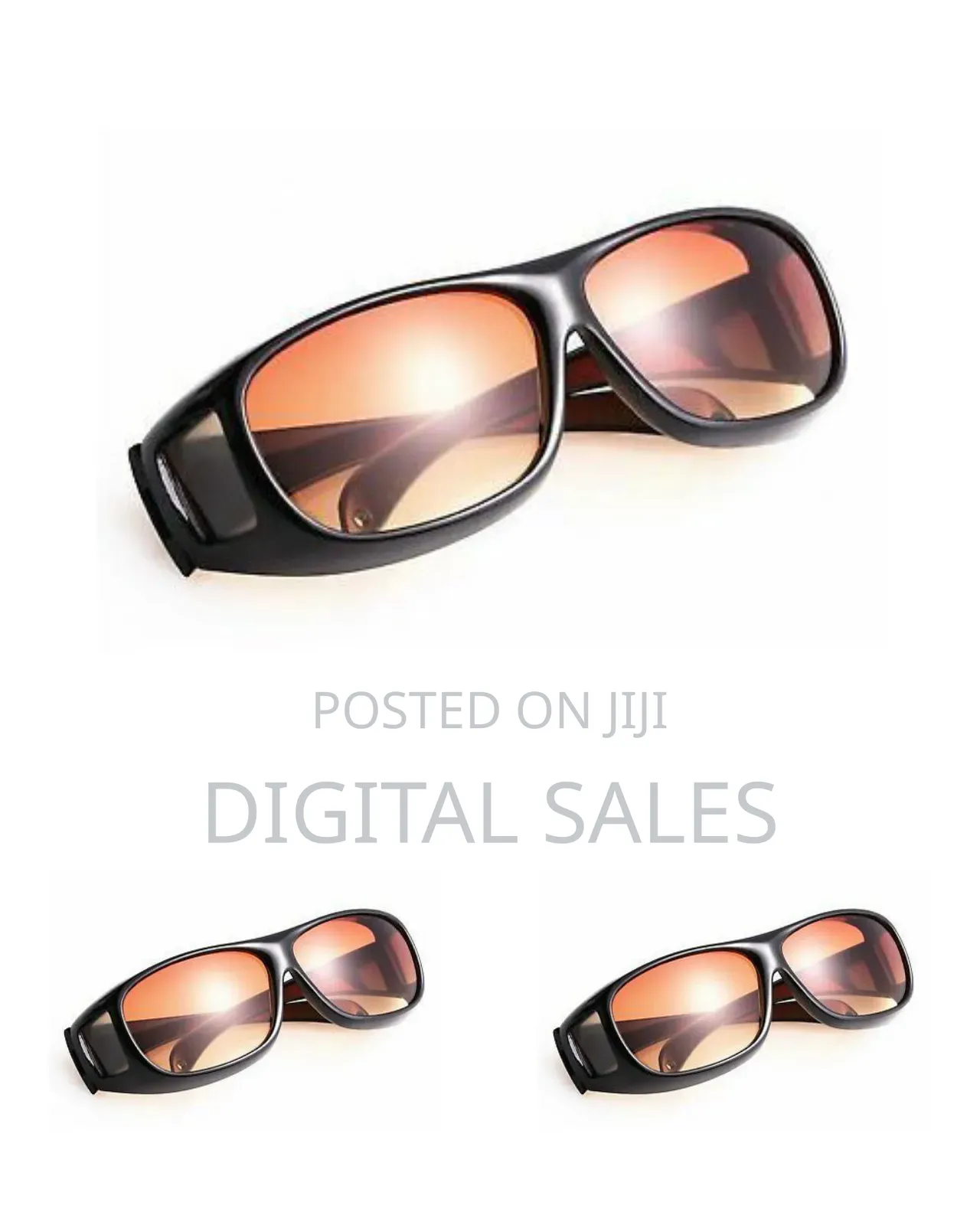 Hd Vision Wrap Around Glasses