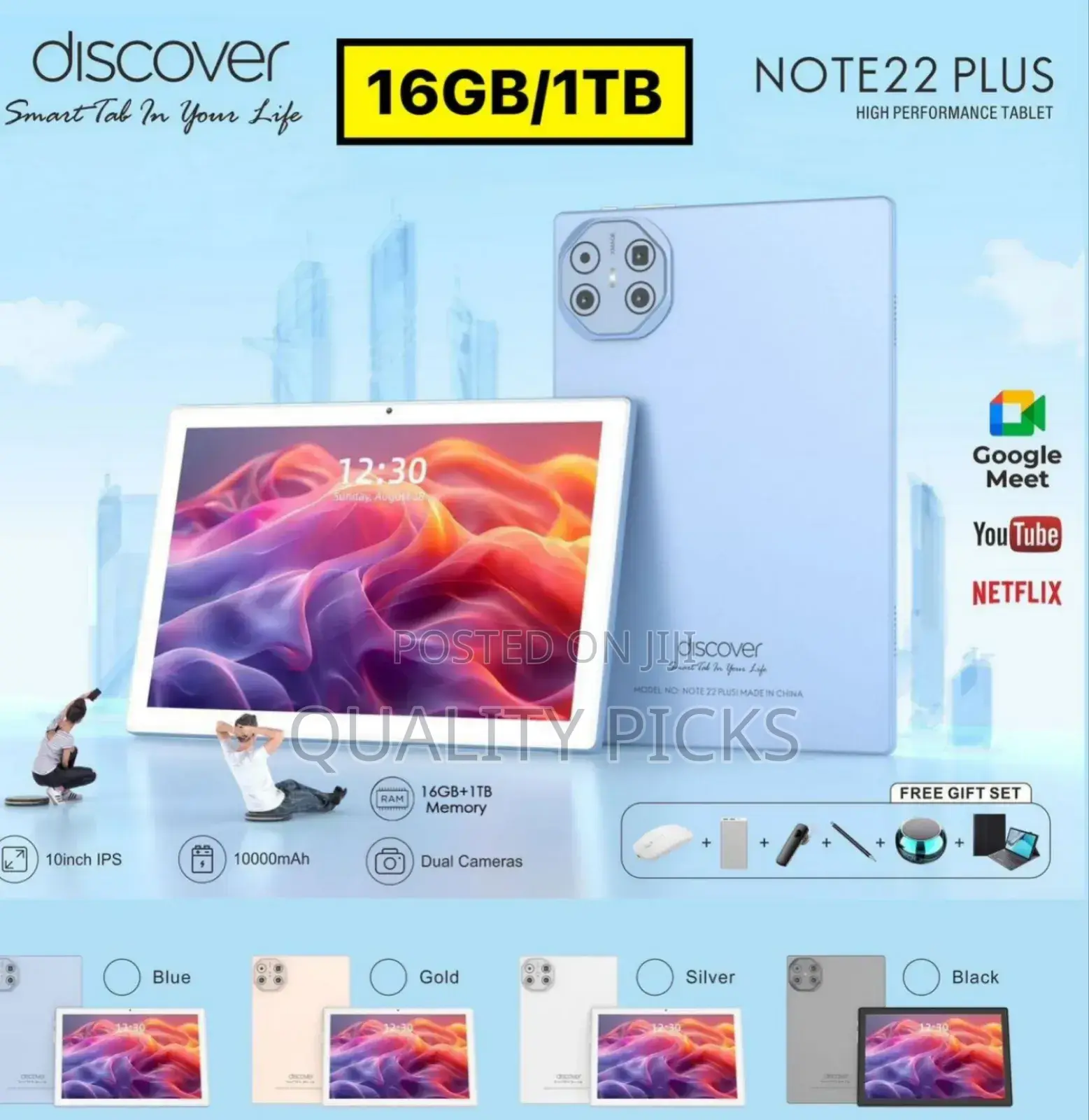 New Discover Note 22 Plus 1 TB Gray