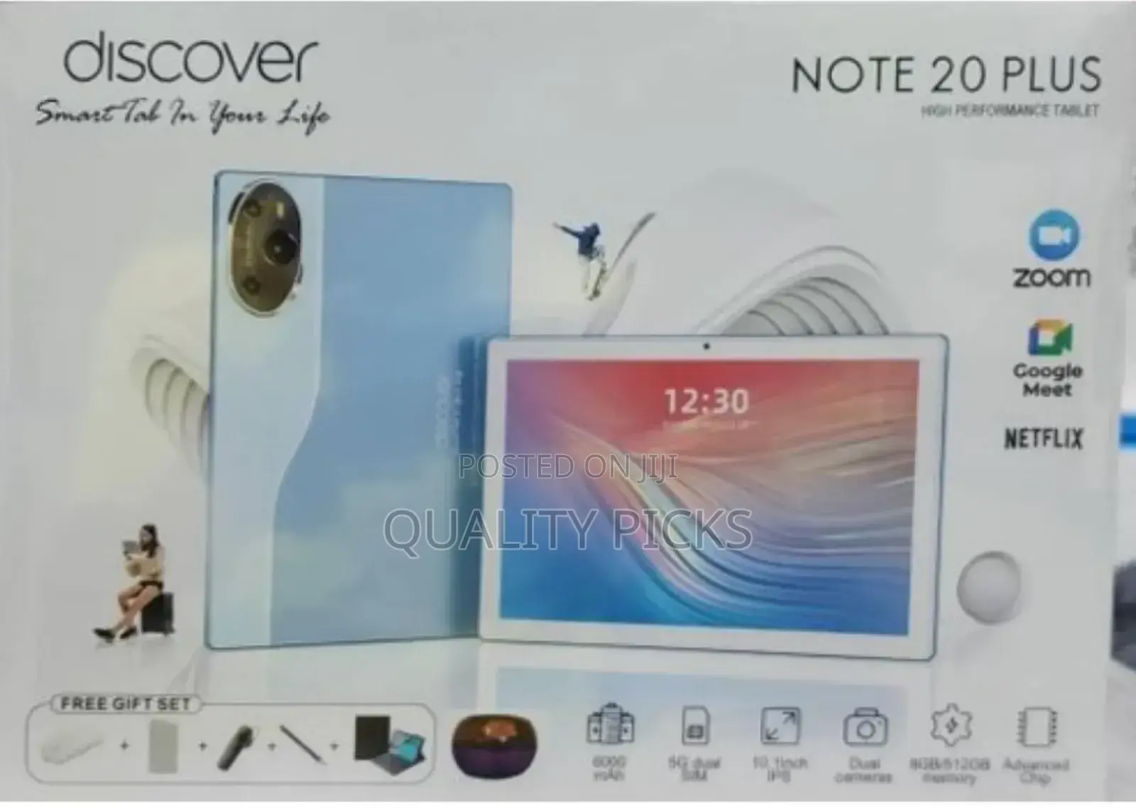 New Discover Note 20 Plus 512 GB White