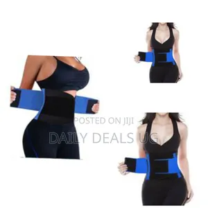 Waist Hot Belt Power Shapper -Blue Black