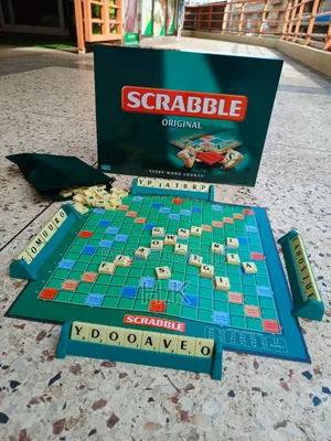 Scrabble Board Game.