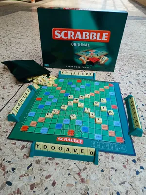 Scrabble Board Game.
