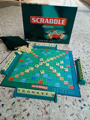 Scrabble Board Game.
