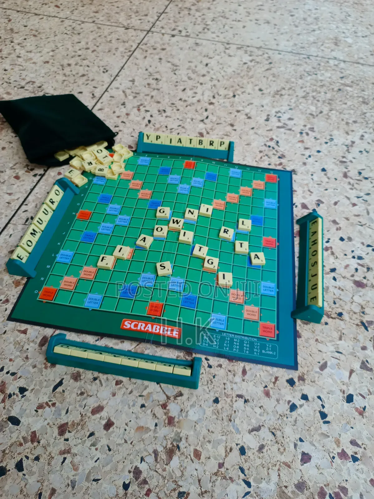Scrabble Board Game.