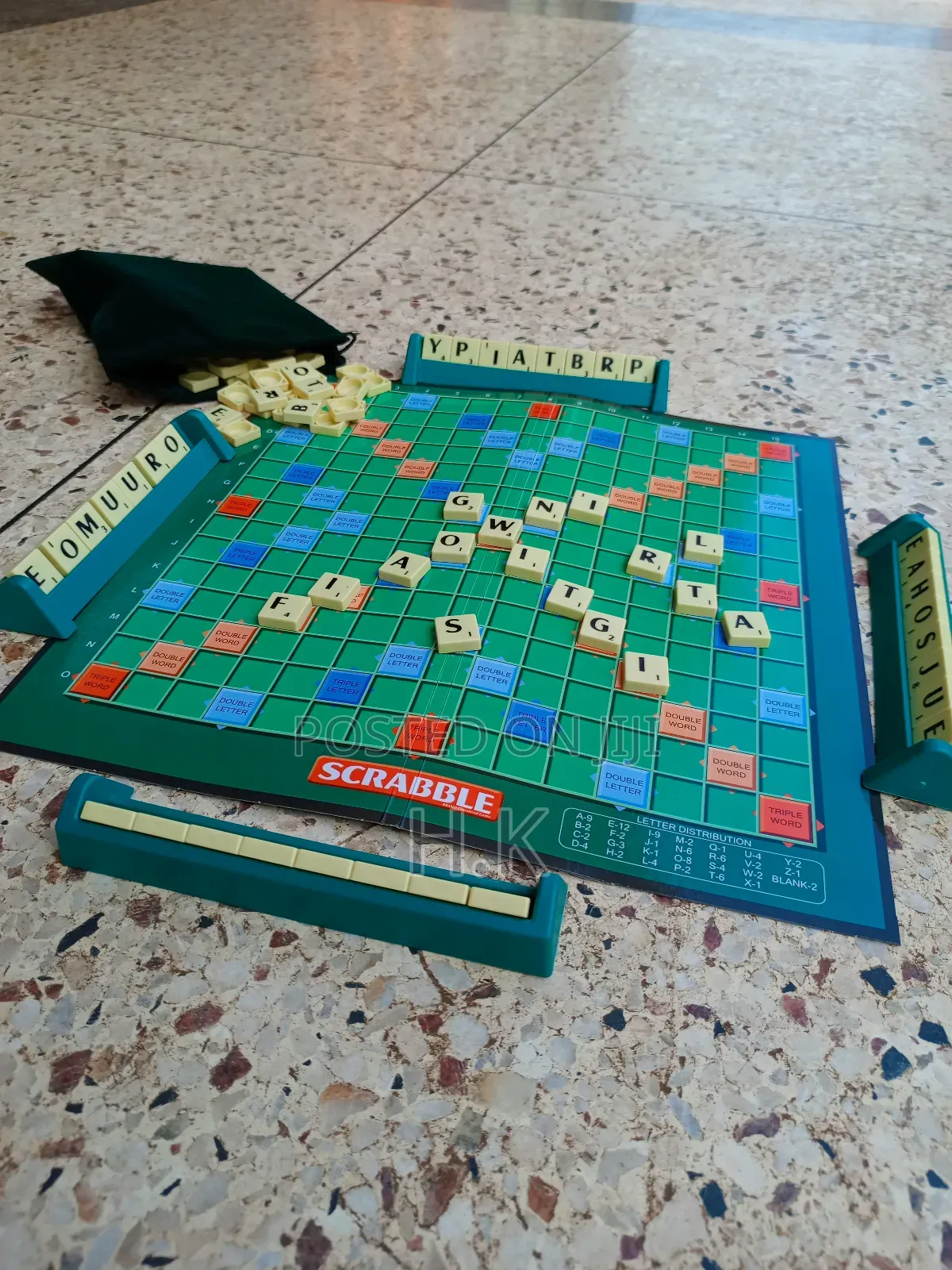 Scrabble Board Game.