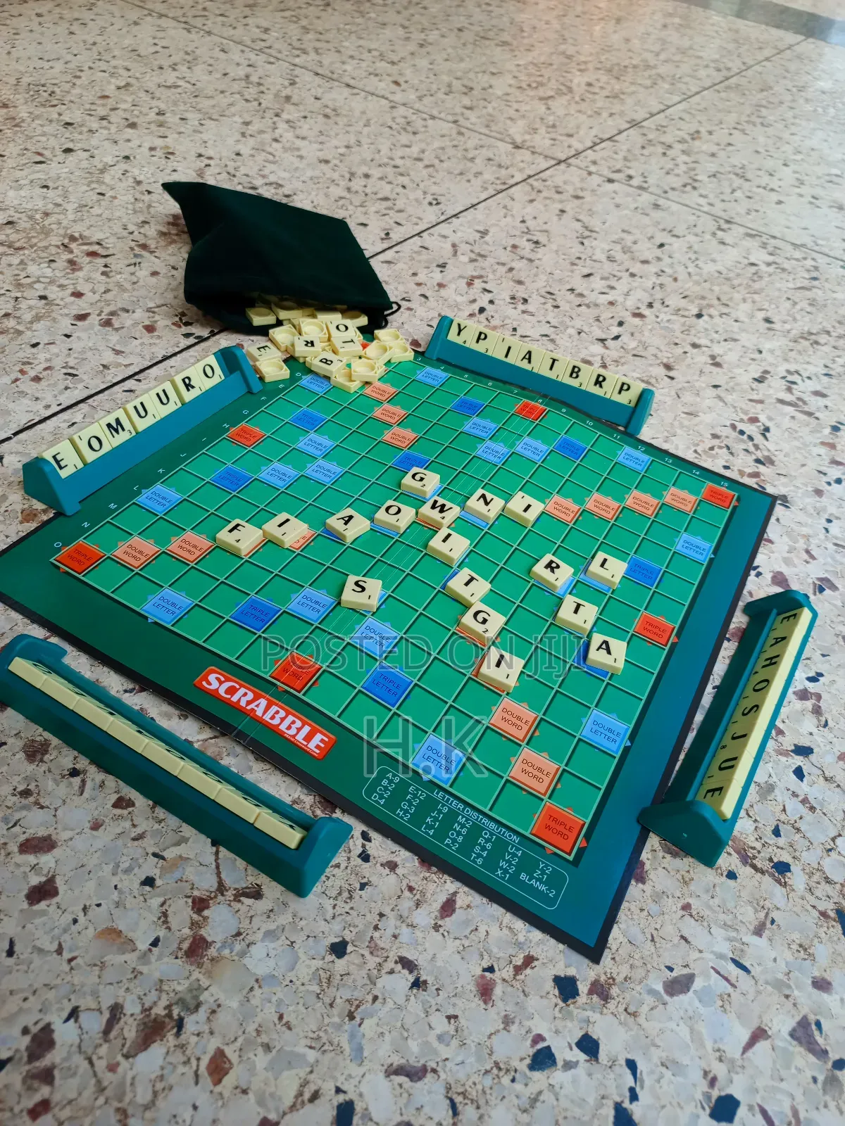 Scrabble Board Game.