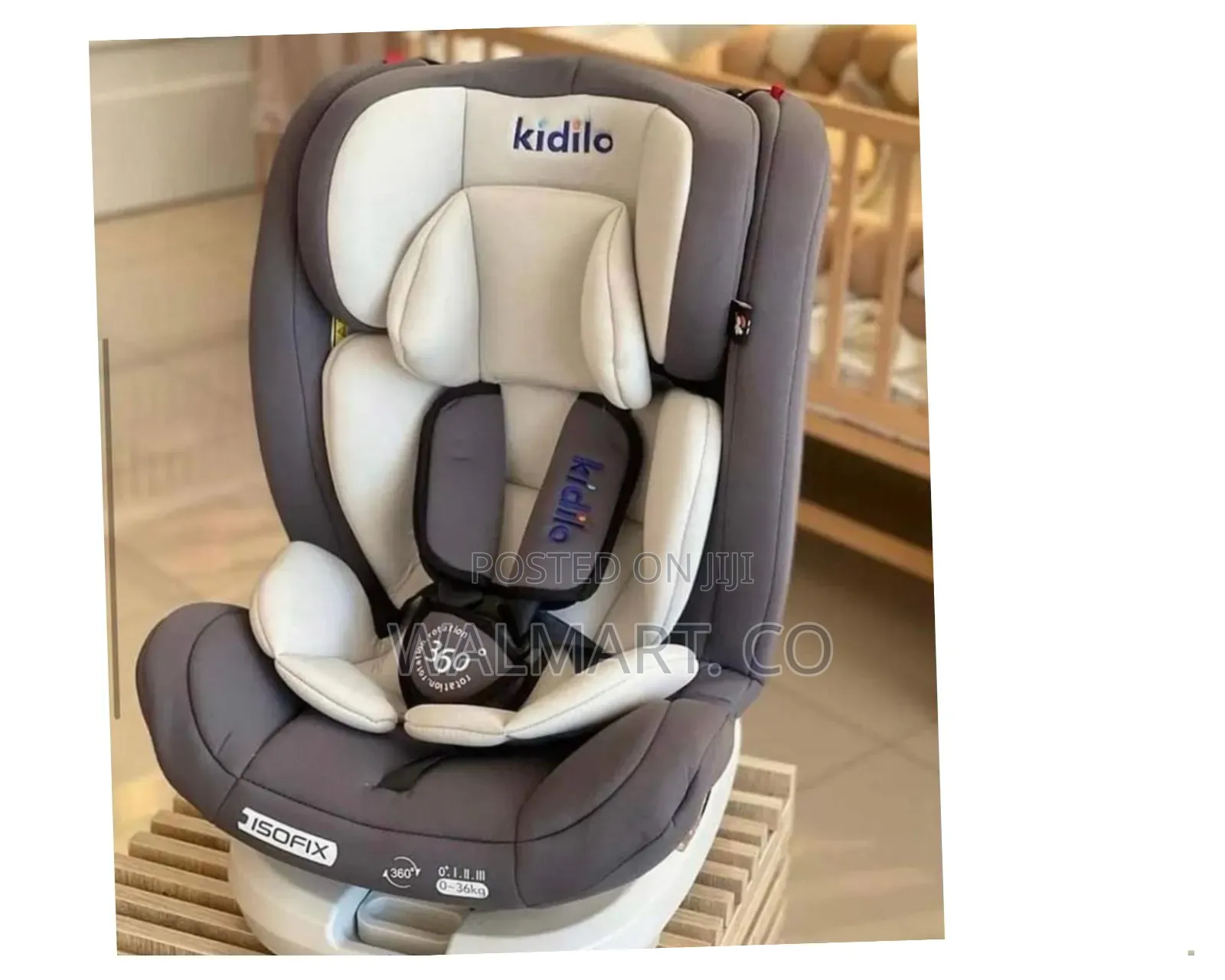 Kidilo 360 Rotating Car Seat With Isofix