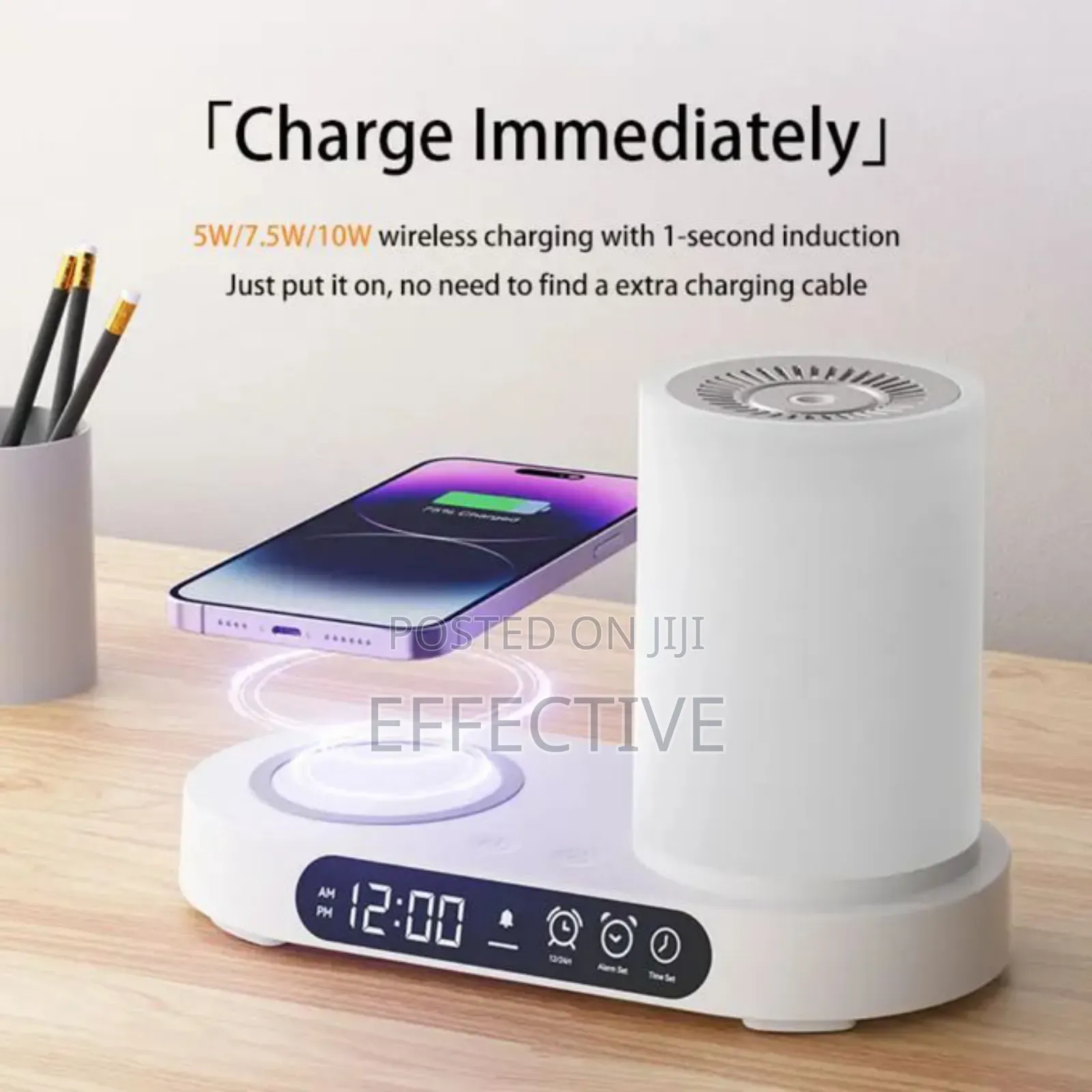 Smart Aroma Diffuser With Wireless Charger