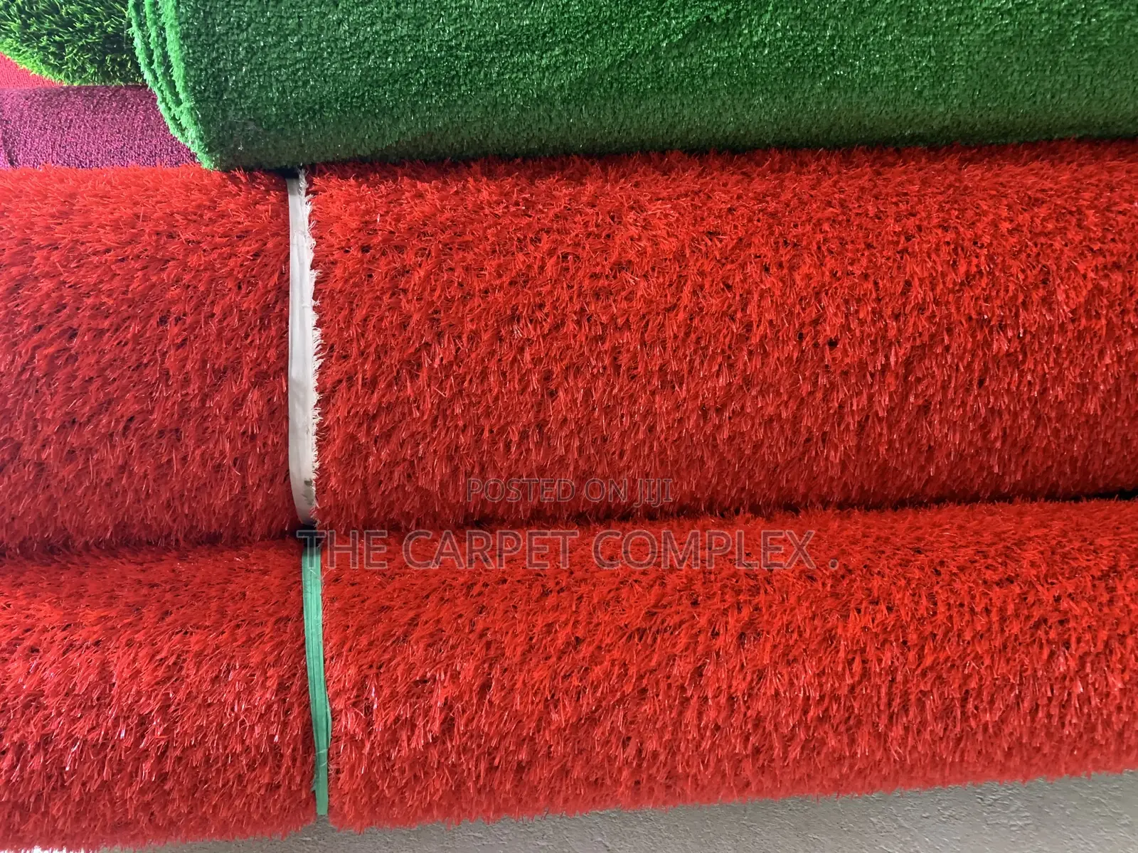 Red Grass Carpets Per Squaremeter