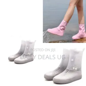 36/37 Waterproof Rain Shoe Covers, Reusable Foldable Non-slip Ankle