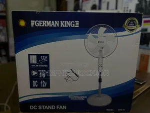 German King Dc 12v Stand Fan