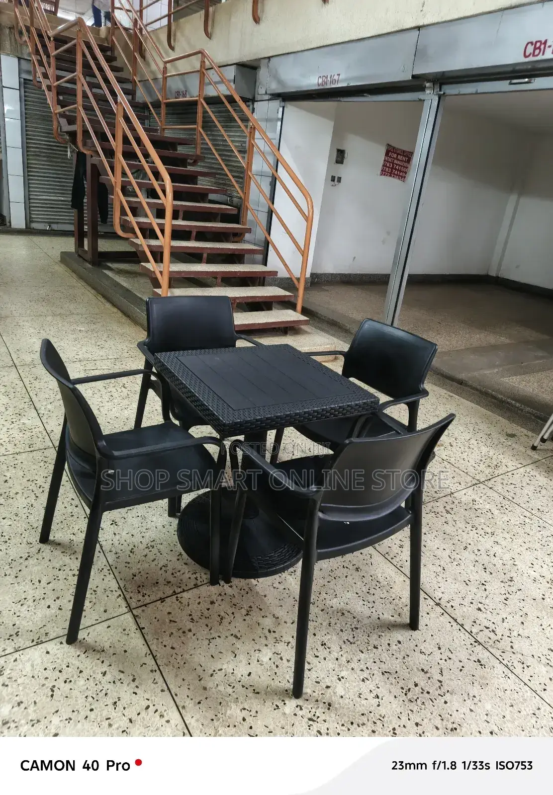 Imported Outdoor Plastic Chairs and Table Plastic Chairs and Table