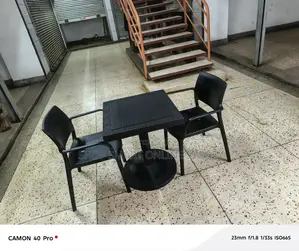 Dining Plastic Table and 2 Chairs Plastic Table and 2 Chairs