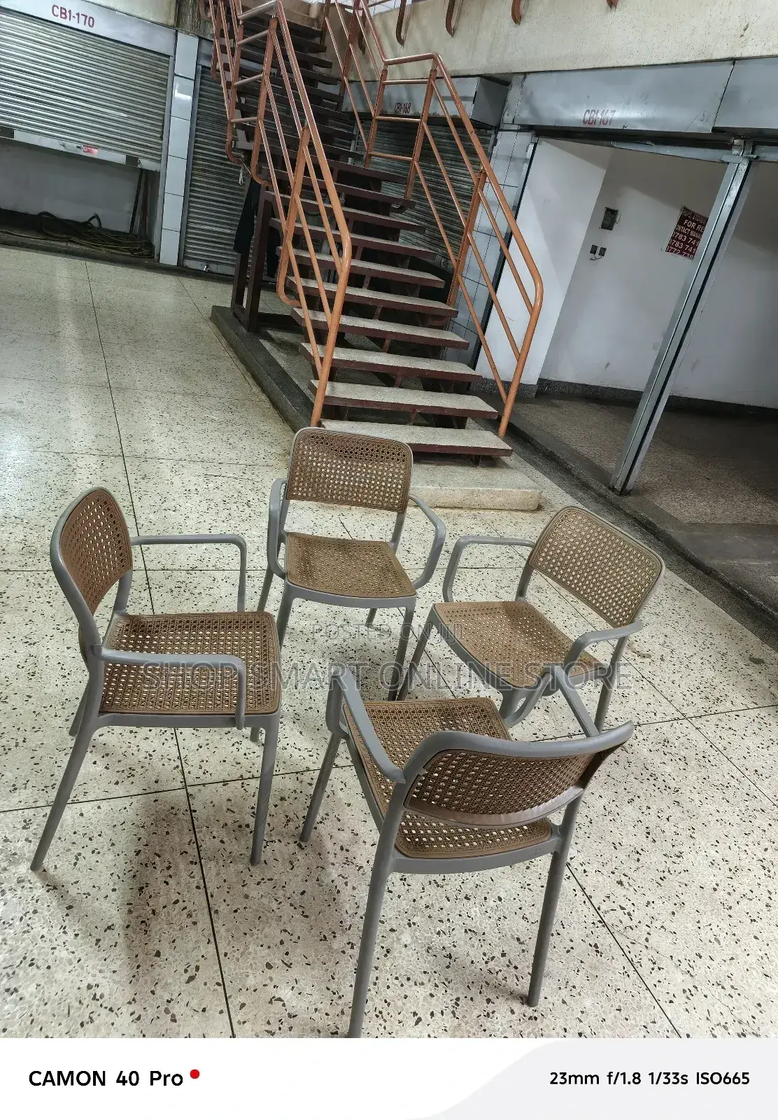 Rocky Plastic Chairs Plastic Chairs Gray