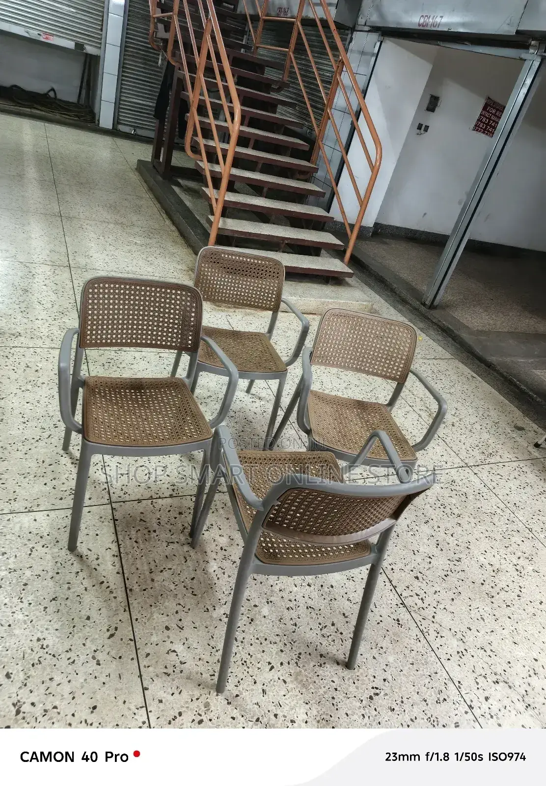 Rocky Plastic Chairs Plastic Chairs Gray