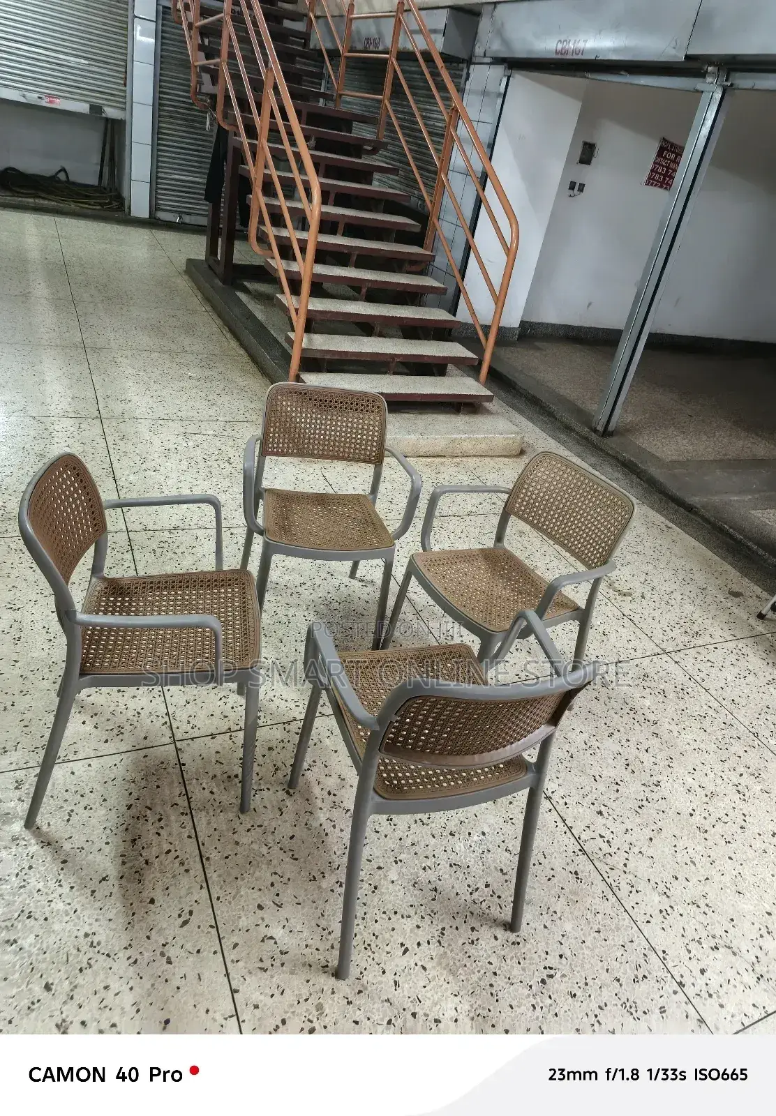 Rocky Plastic Chairs Plastic Chairs Gray