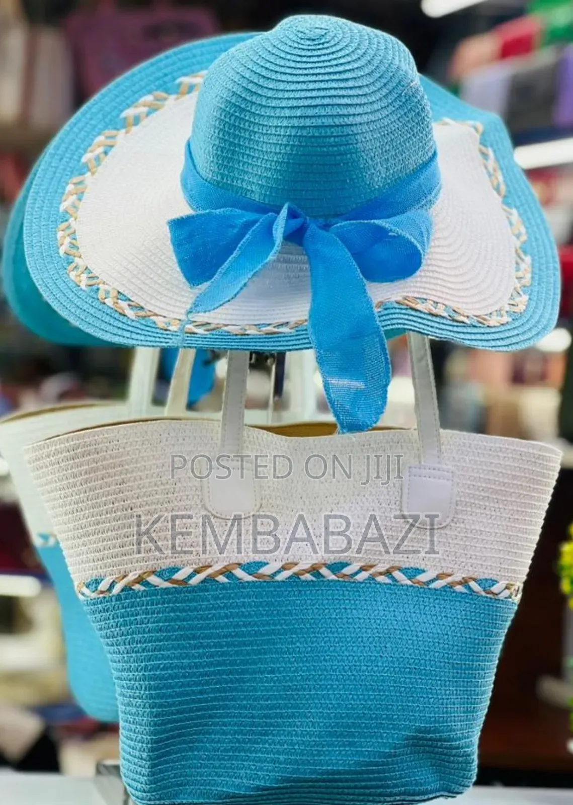 Classic Beach Bags With Hats