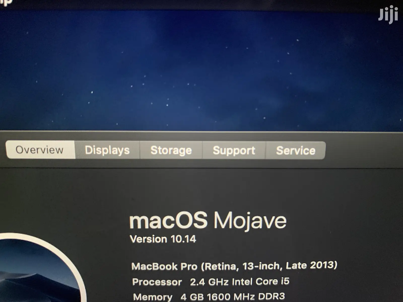 Laptop Apple MacBook Pro 2013 4GB Intel Core I5 SSD 128GB