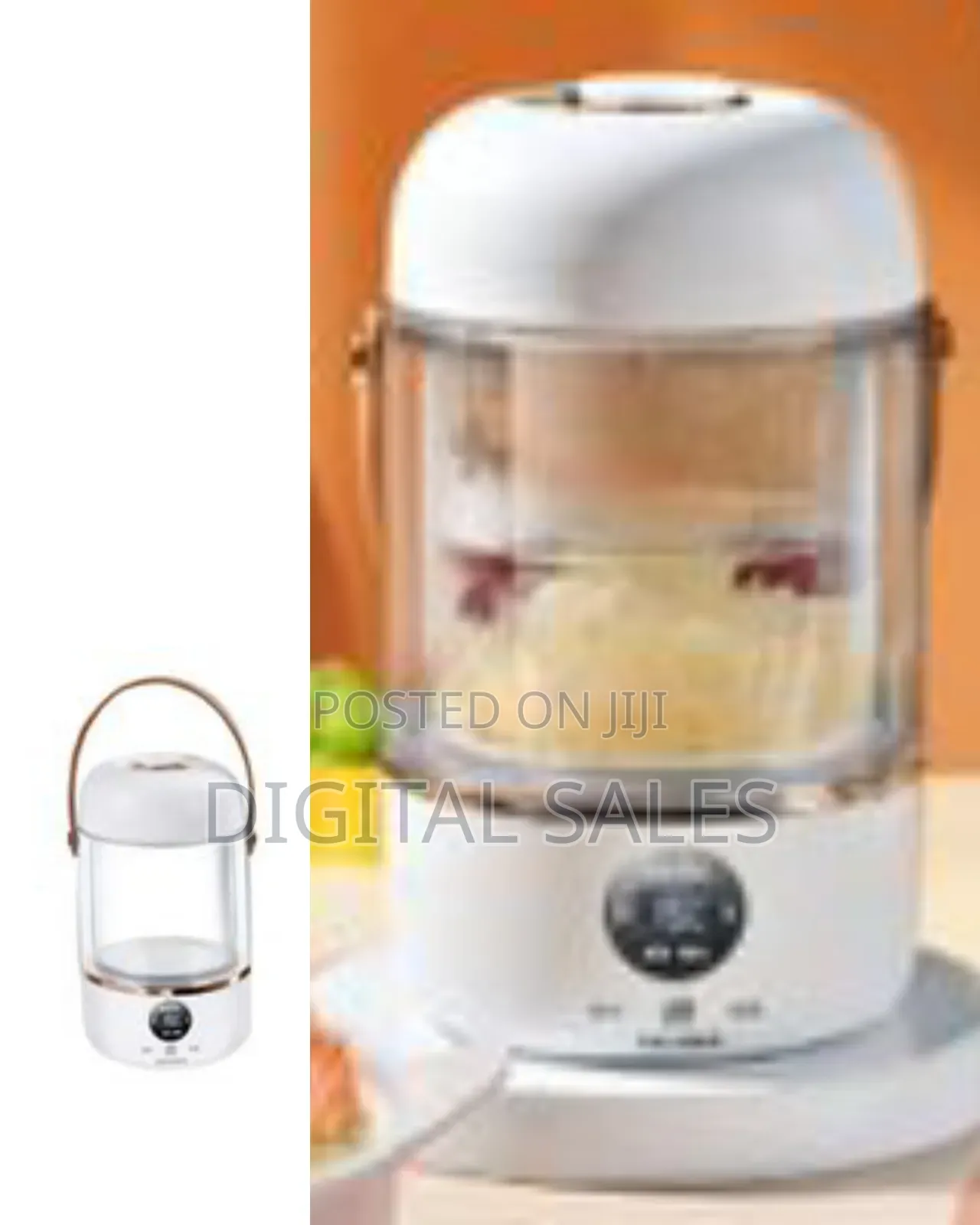 Mini Electric Stew Pot, Portable Electric Slow Cooker Multifunctional