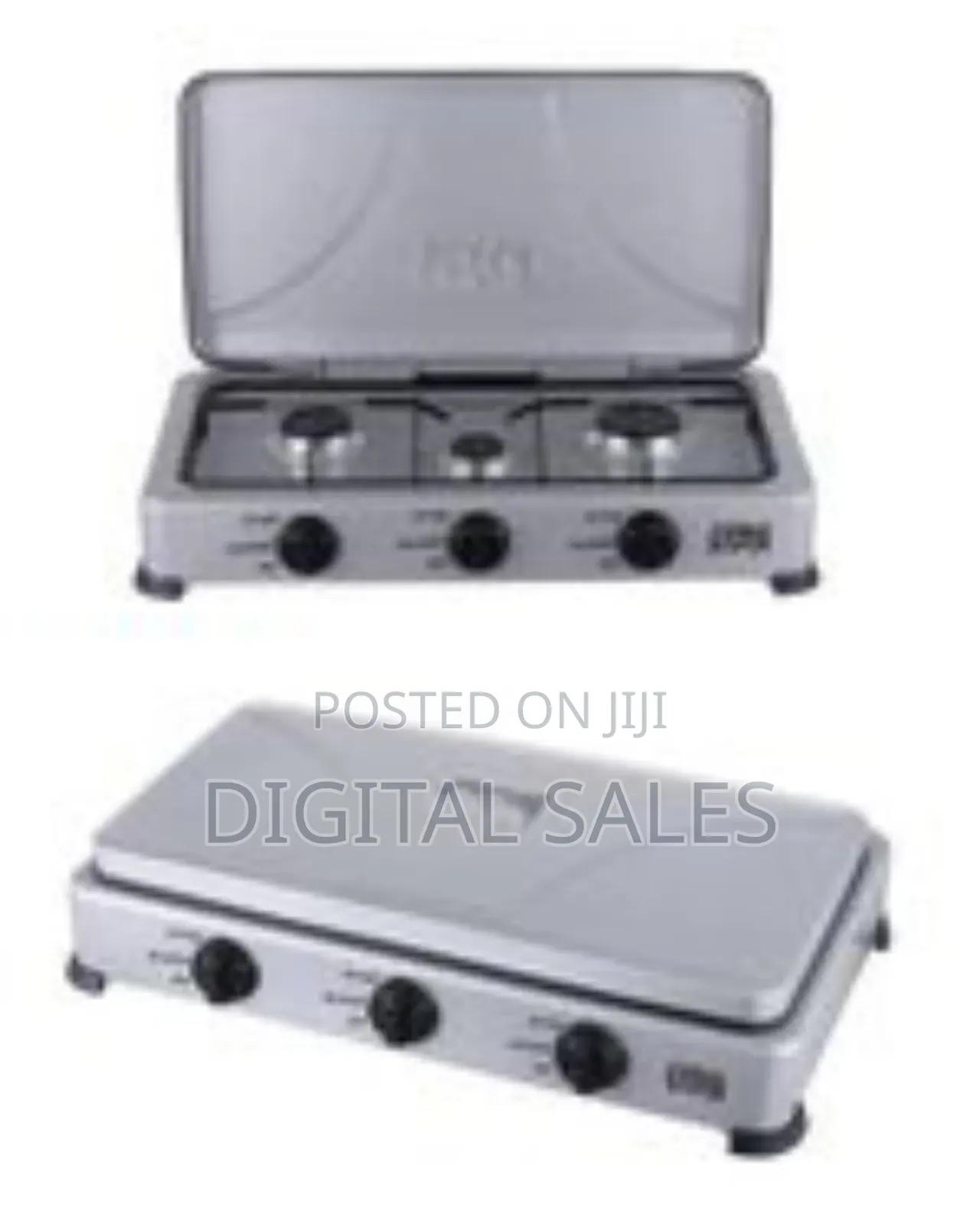 Winningstar 3 Burner Gas Stove Cooker Plate With Automatic Ignition