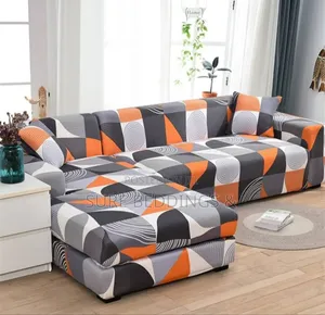 Retro L Shaped Chair Cover