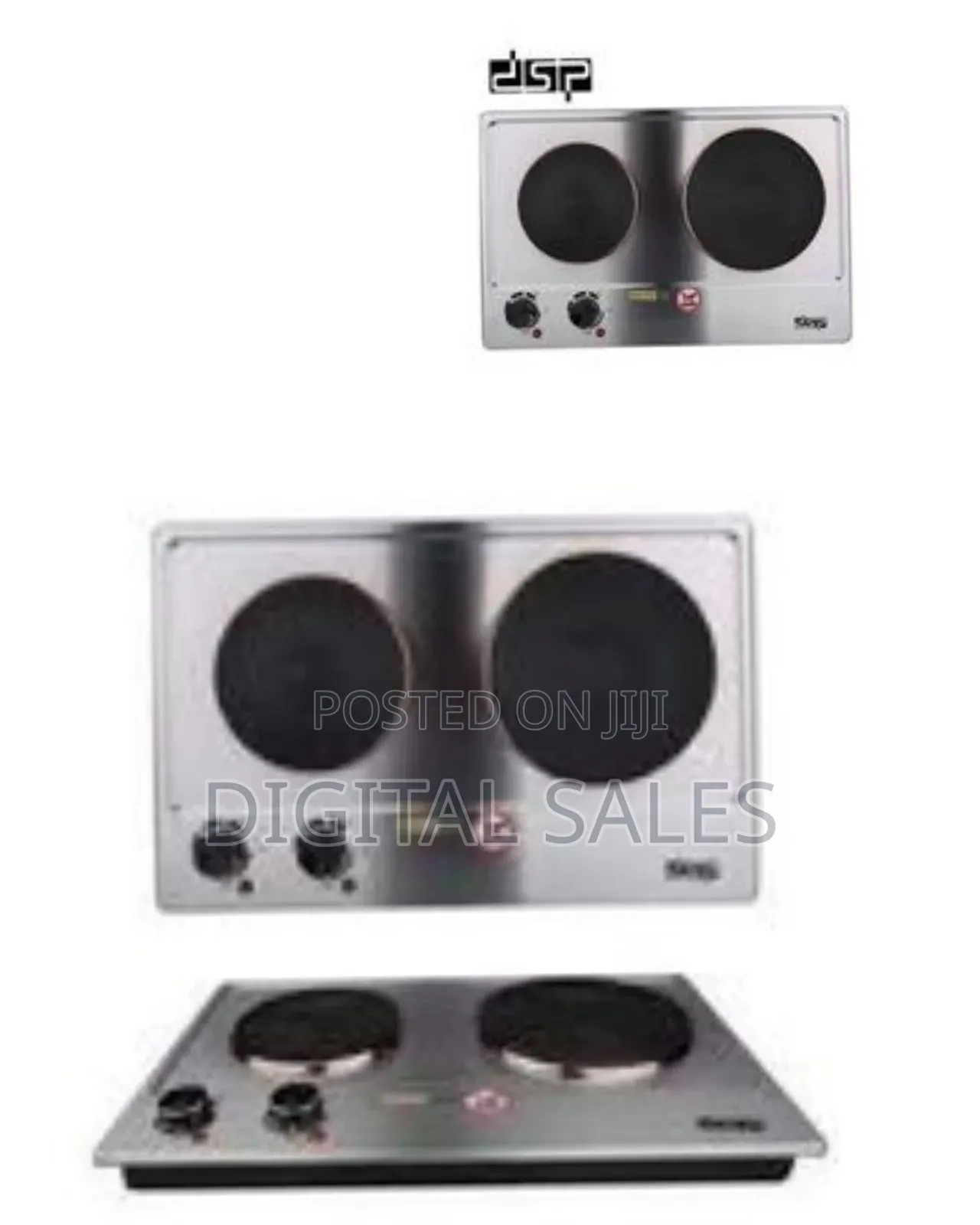 DSP Portable Electric Stove Double Burner 1500w Hot Plate