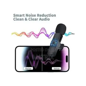 Wireless Lavalier Clip on Microphone Suitable for Type C Phones
