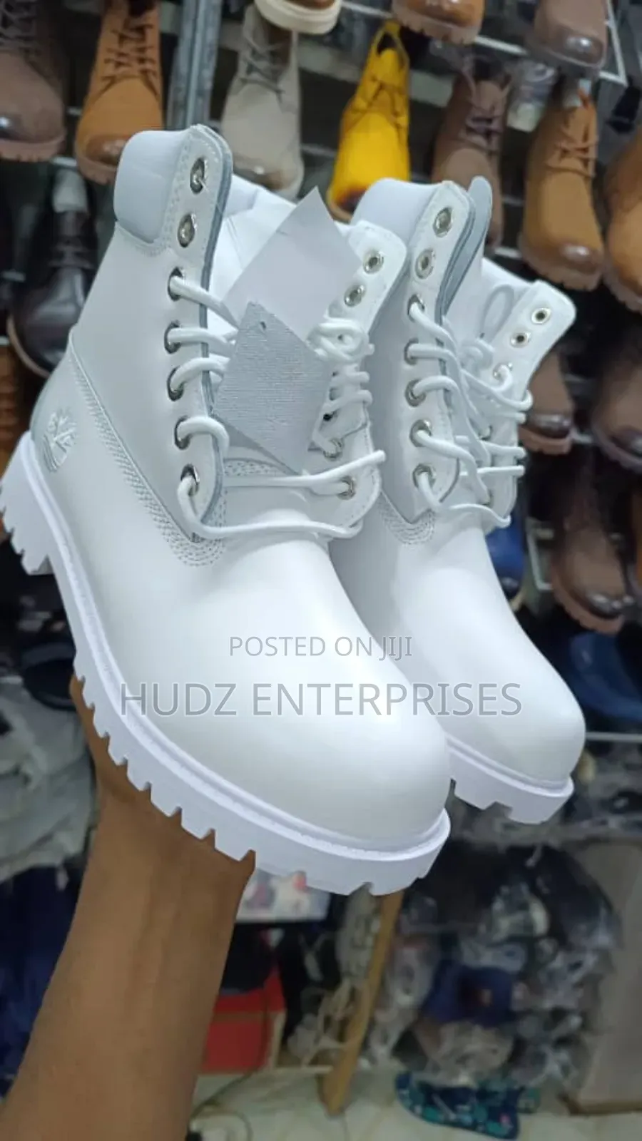 White Timberland Shoes