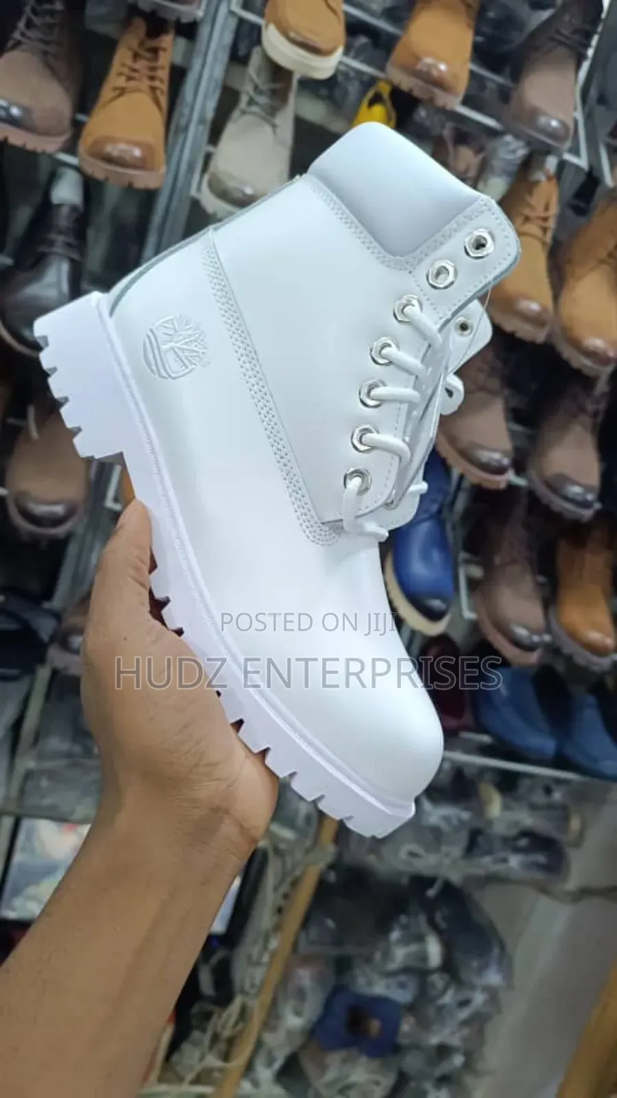 White Timberland Shoes