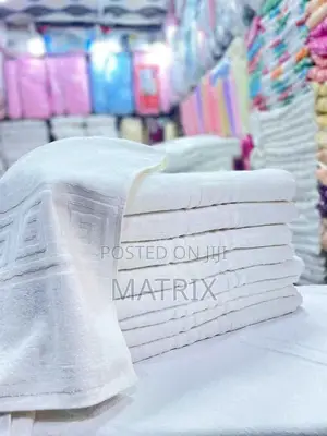 Plain White Towel