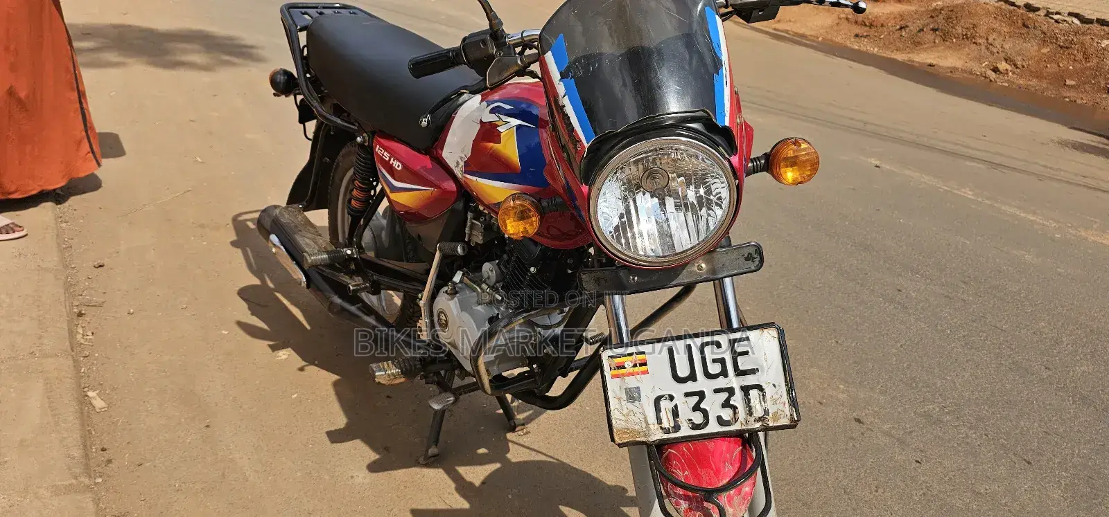 Bajaj Boxer 125 2025 Red