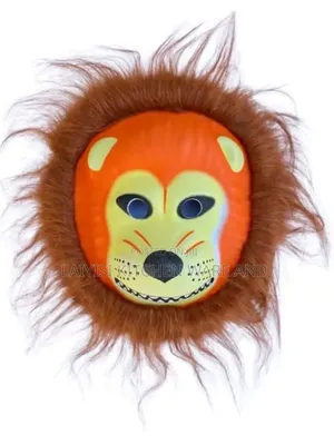 Toys Lion Face Mask for Kids | Party Supplies for an Animal Halloween