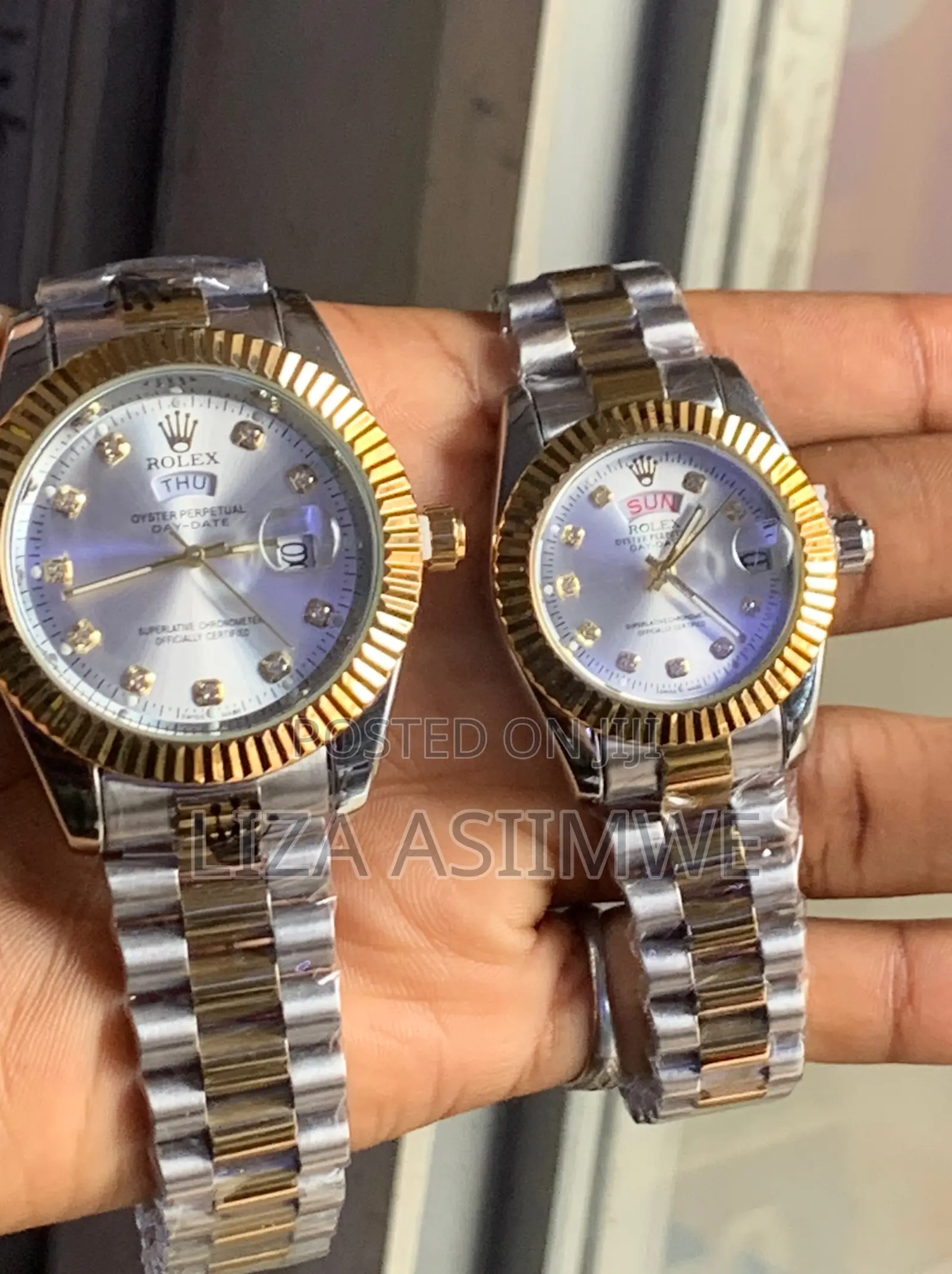 Couple Day-Date Rolex Watches