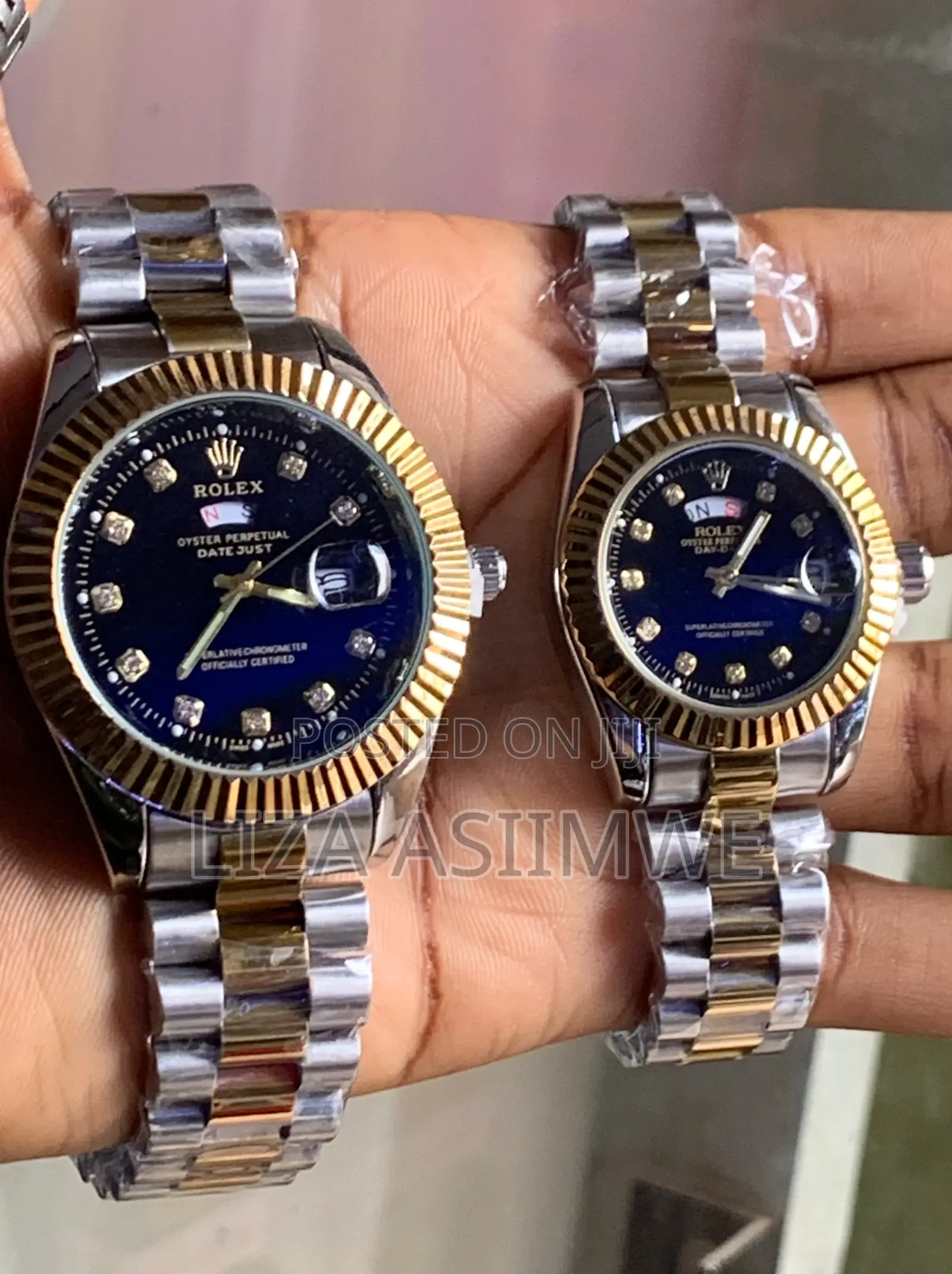 Double Colour Couple Day-Date Rolex Watches