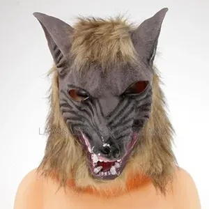 Rubber Wolf Head Mask Animal Cosplay Fancy Dress Costume Prop