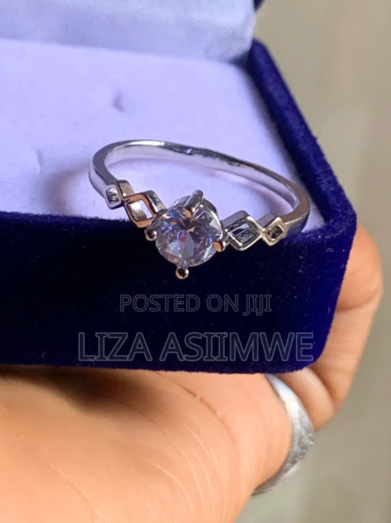 The Refined Stone Engagement Ring (18.5) (19)
