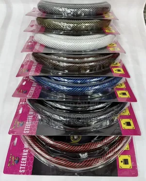 Steering Wheel Covers Carbon Fiber Pattern