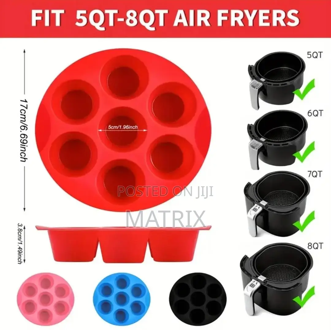 Silicone Cupcake, Donut Maker, Egg Bite Molds