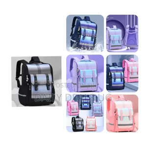 16 Inch Fashion School Bags Kids Backpack Many Pockets Waterproof