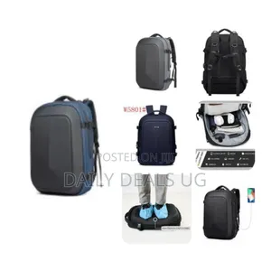 New Men's Business Multifunctional Usb Charging Laptop Backpack Bag