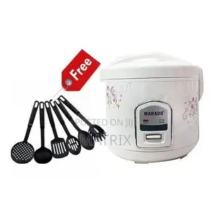 Marado Bundle of Rice Cooker 2ltr Free Set of Ladles