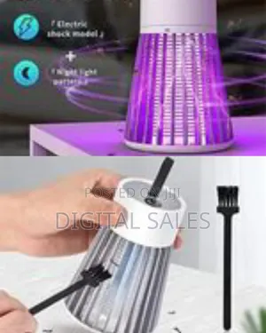 Led Mosquito Killer Trap Lamp Electric Shock Bug Zapper