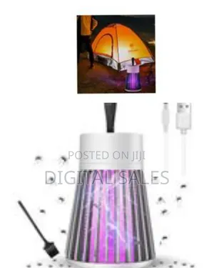 Led Mosquito Killer Trap Lamp Electric Shock Bug Zapper