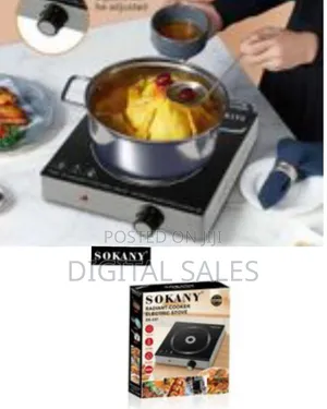 Sokany Single Burner Energy Saving Radiant Electric Countertop Infrare